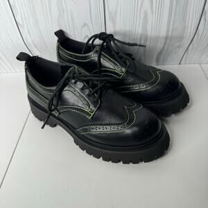 Koi Footwear Tunnel Vision Platform Brogues US Sz 9 New No box Chunky Platform